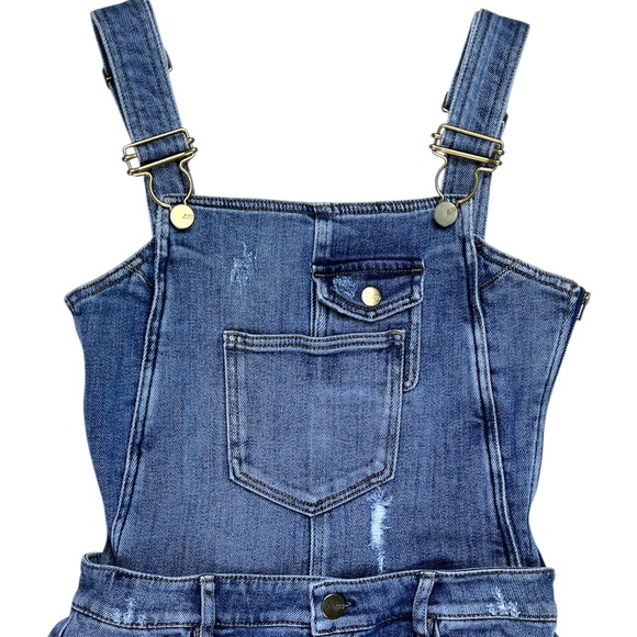 MISS SIXTY Denim Overall Dress Size Small - Picture 2 of 14